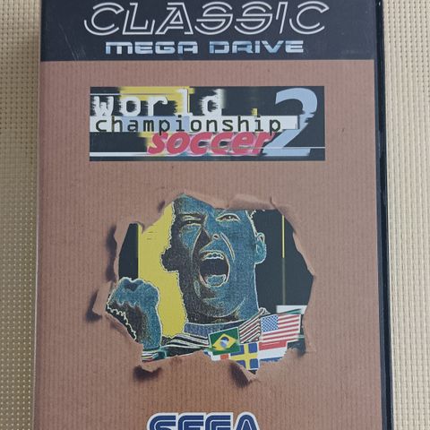 Sega Megadrive World Championship Soccer 2 CIB Mega Drive