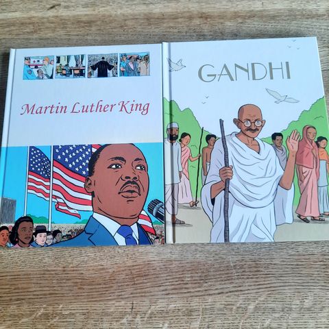 Tegneserie bok Martin Luther King, Gandi