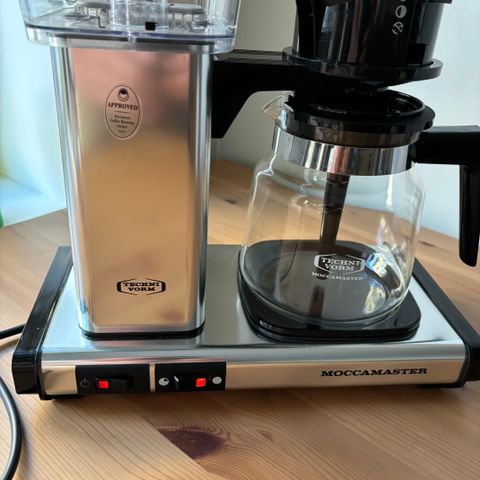 Kjempe pent brukt  Moccamaster kaffetrakter 10 kopper.