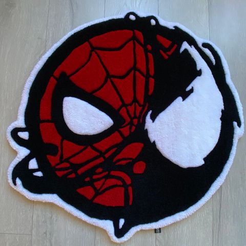 Unikt Spiderman x Venom Teppe