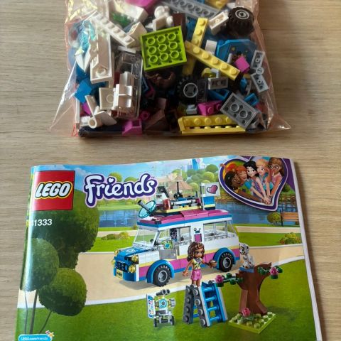 Olivia’s oppdragsbil (41333), fra Lego friends selges kr. 120