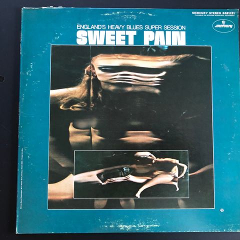 SWEET PAIN "Englands Heavy Blues Super Session" 1969 USA 1st press vinyl LP