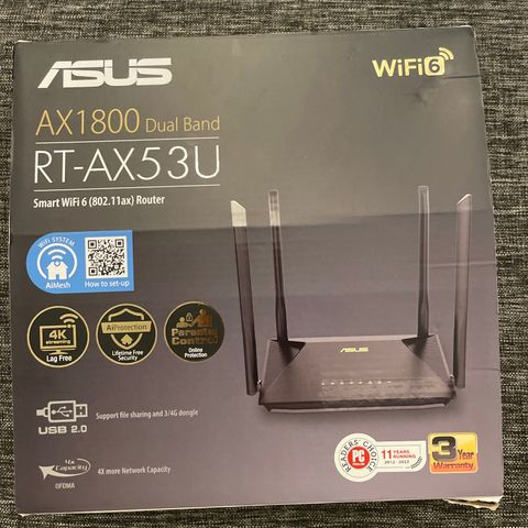 ASUS AX1800 Dual Band RT-AX53U