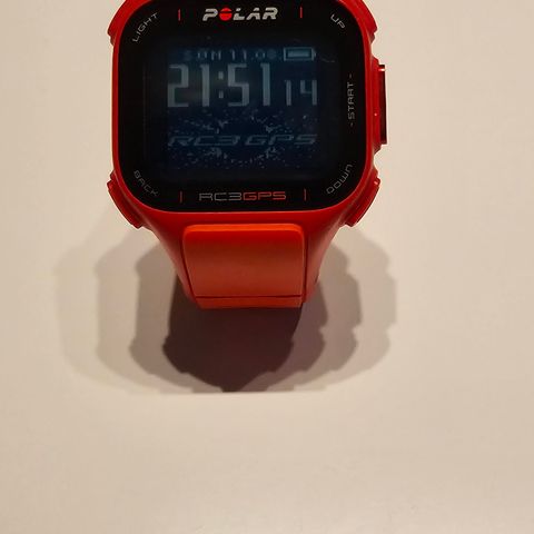 Polar RC3 GPS pulsklokke