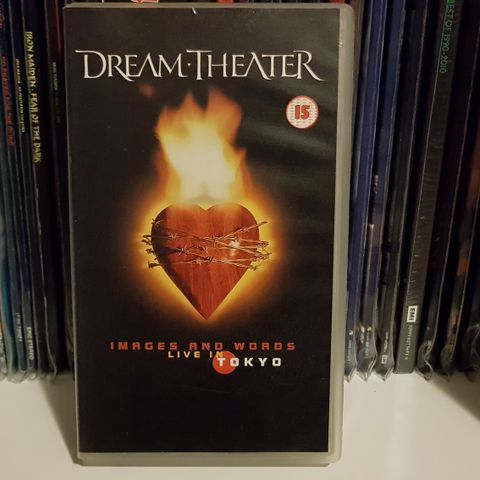 Dream Theater VHS selges