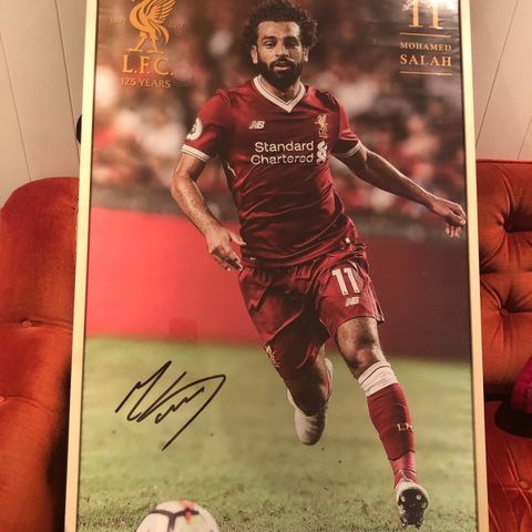 Mohamed Salah storplakat