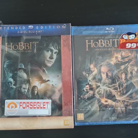 Hobbiten 1 og 2.