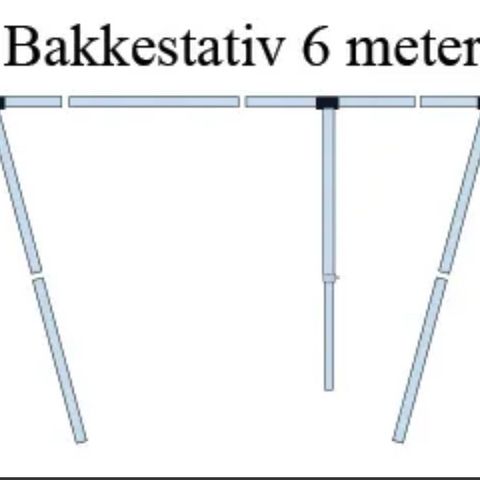 Båtstativ for vinteropplag- 16-18 fot