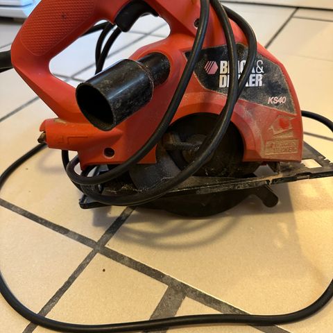 Black&Decker KS40 sirkelsag