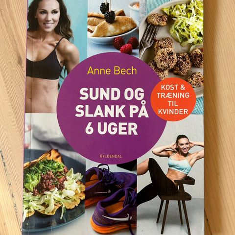 Bok Anne Bech Sund og slank på 6 uger