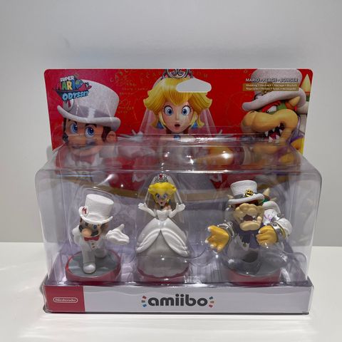 Uåpnet Super Mario Odyssey Amiibos