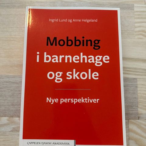 Mobbing i barnehage og skole