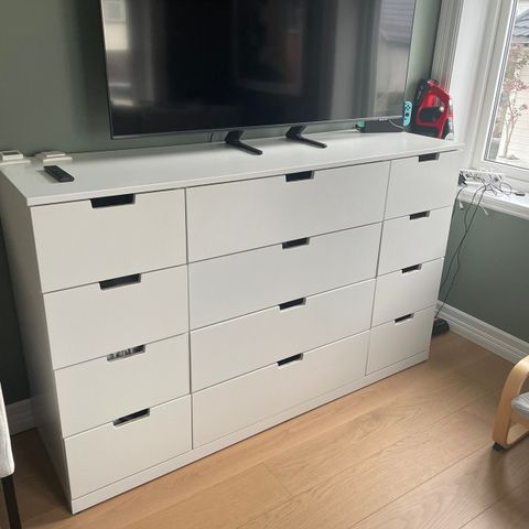 Nordli kommode fra Ikea selges. Nypris 5.195kr