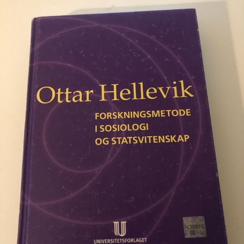 Forskningsmetode i sosiologi og statsvitenskap