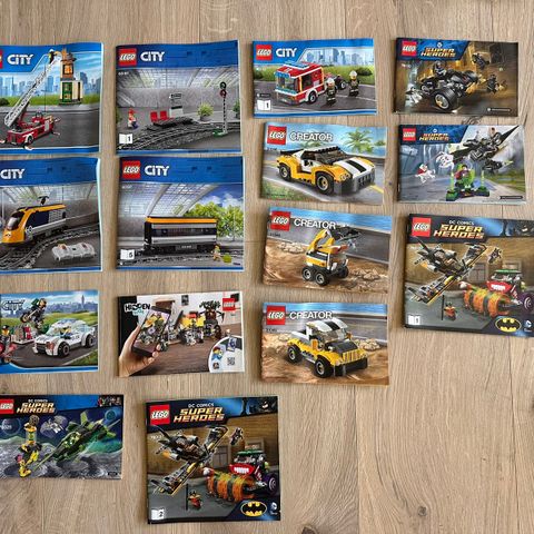 Enorme mengder lego selges inkl uåpnet i eske