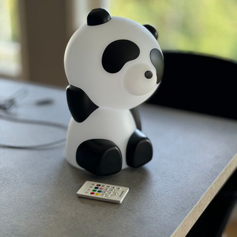 Bigben Panda Nattlys og Bluetooth høyttaler