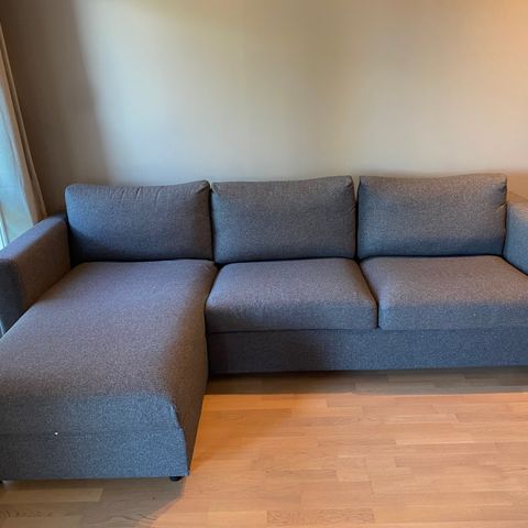 Vimle 3 Seat Sofa Bed with Chaise Longue