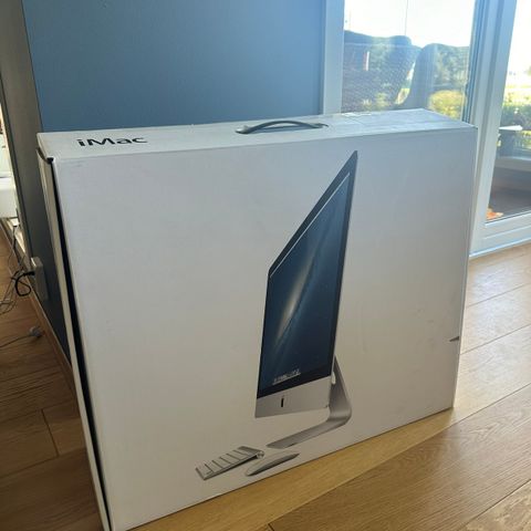 iMac 27 med Catalina OS, 8GB ram, 1 TB harddisk