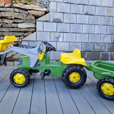 2 stk John deere tråkketraktorer