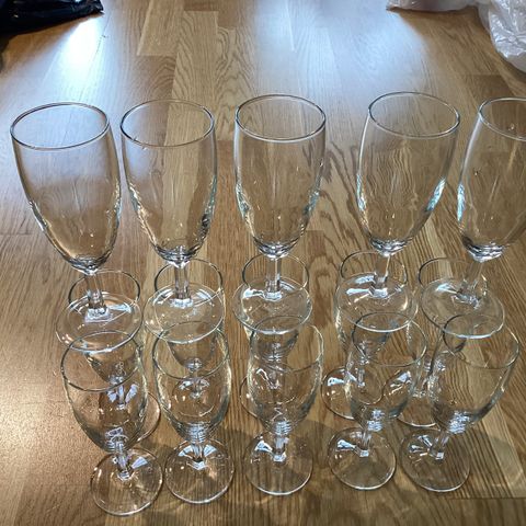 15 stk champagneglass Luminarc