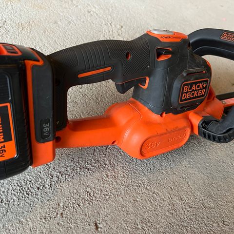 Black&decker hekksaks batteri 36v