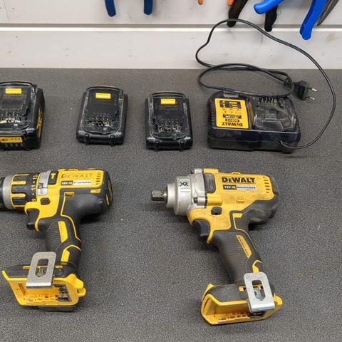 Div verktøy fra DeWalt og Makita selges