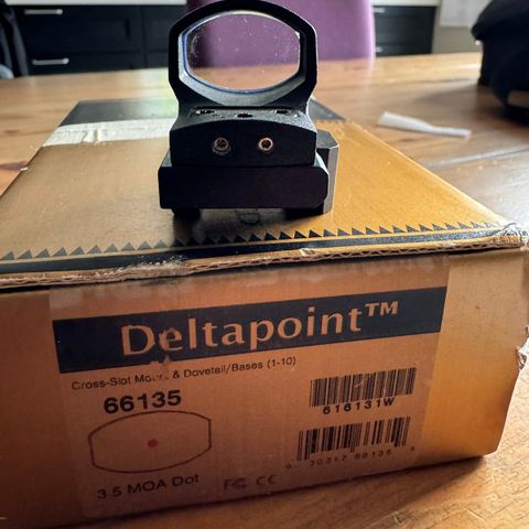 Leopold deltapoint 3.5 Moa dot