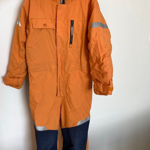 Neomondo oransje vinterdress parkdress 116 6 år