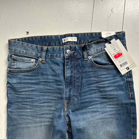 Jeans fra Gina str 42. High waist