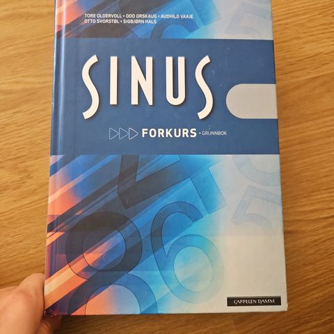 Sinus forkurs grunnbok utg. 3