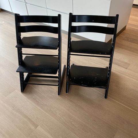 Stokke Tripp Trapp stoler - svart