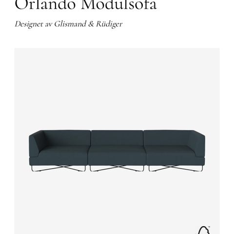 Sofa (modulsofa) Orlando fra Bolia