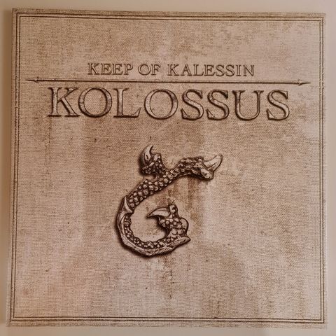 Keep Of Kalessin - Kolossus Lp Ltd Grønn Vinyl Selges