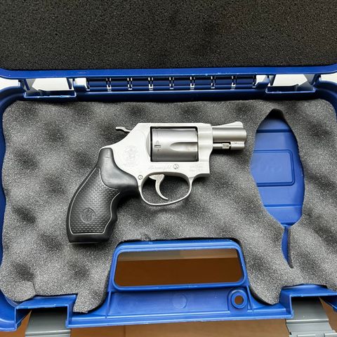 Smith & Wesson mod 637 38 spec+p revolver