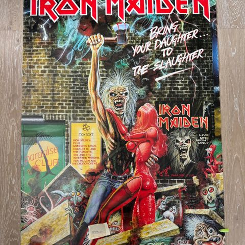 Gamle Iron maiden plakater