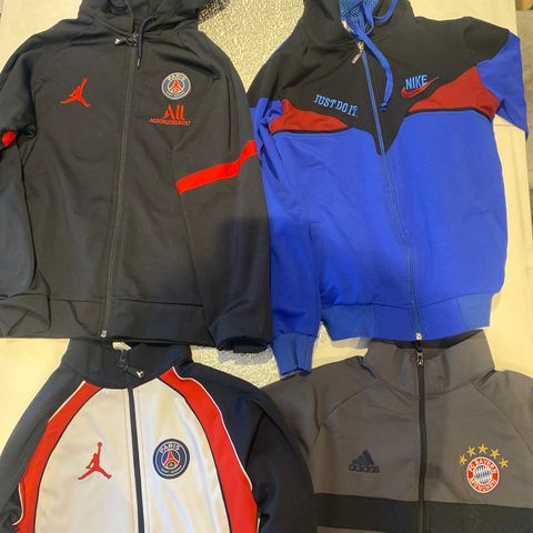 Fotballtracksuit og nike tracksuit