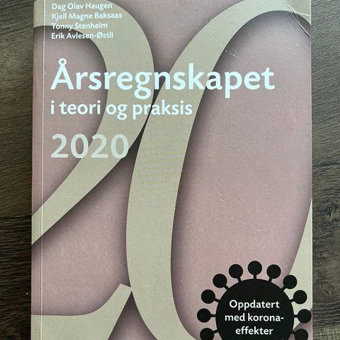 Årsregnskapet i teori og praksis 2020