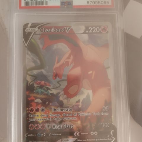 Charizard v brilliant stars  psa10