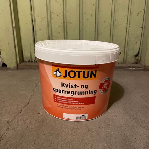 Jotun Kvist og sperregrunning