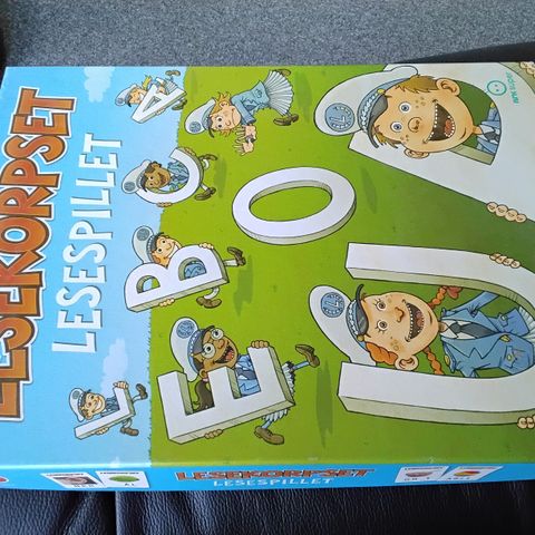 Lesespillet lesekorpset 3-6 år kr 100