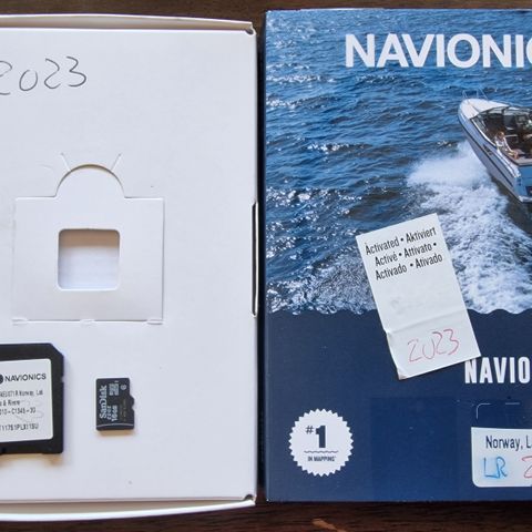 Navionics+ Regular Norges elver og sjøer