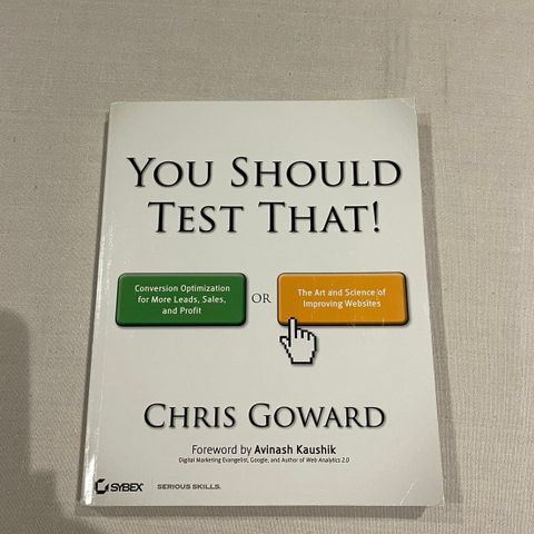 You Should Test That - Chris Goward · Pocket · 2013