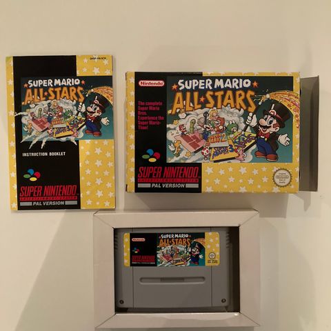 Super Mario All Stars SNES SCN CIB