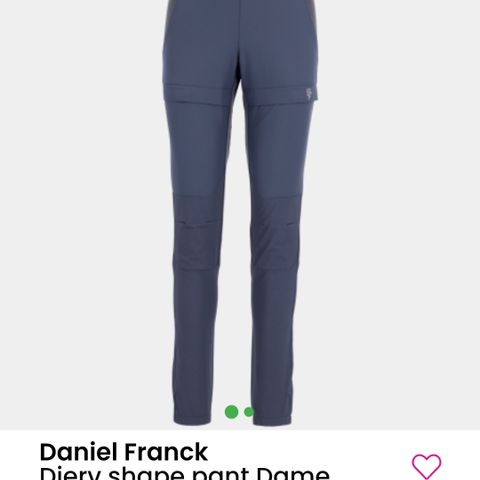 Daniel Franck Djerv shape pant Dame