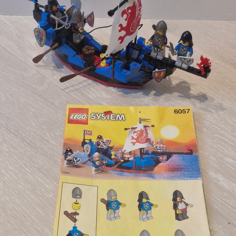 Lego 6057 Sea Serpent fra Lego Castle Black Knights serien