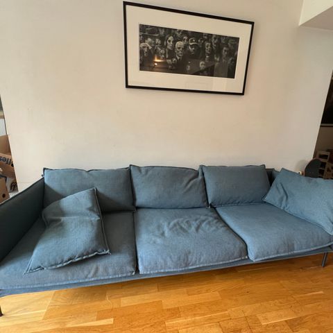 Ekstra stor sofa fra Bolia i ull selges billig!