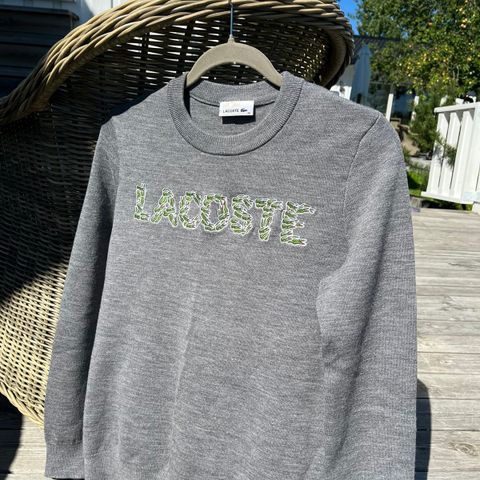 Lacoste genser i ull, Unisex