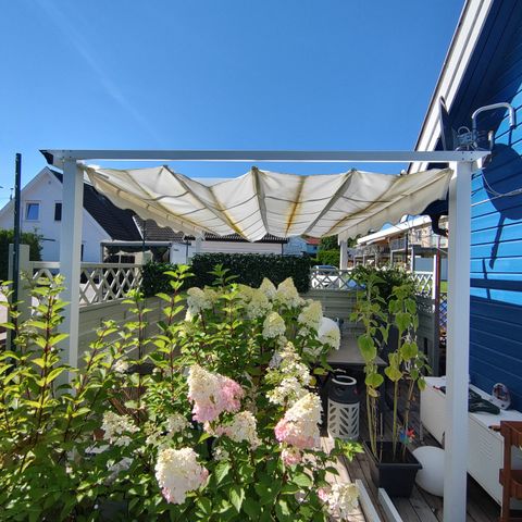 Pergola (3x4 meter) med utrekkbart tak