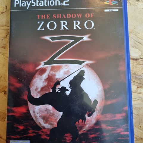 PS2 The Shadow Of Zorro