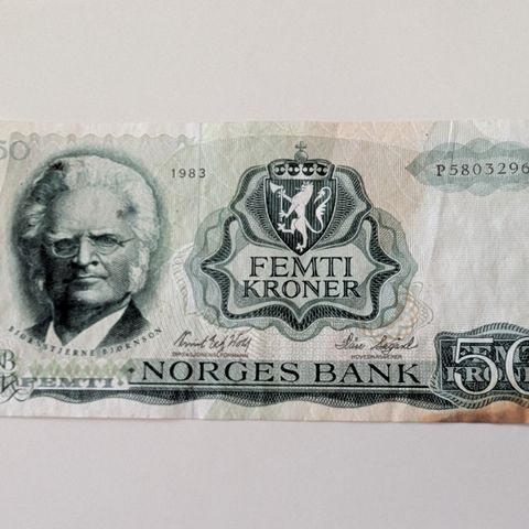 50 krone 1983